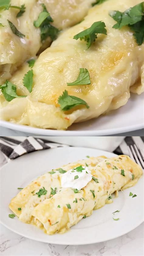 Green chile chicken enchiladas – Artofit