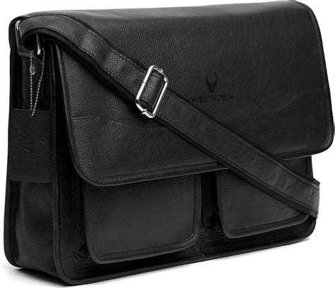 Buy WildHorn Leather 15 inch Laptop Bag for men I Office Bags I Travel ...
