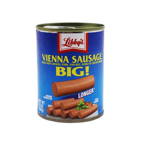 Libbys Vienna Sausage Libby's Vienna Sausage, 4.6 Oz, 18 Count Can
