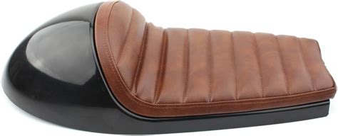 Buy Motorcycle Seat Hump Universal Vintage Saddle Seat Cowl Cushion for ...