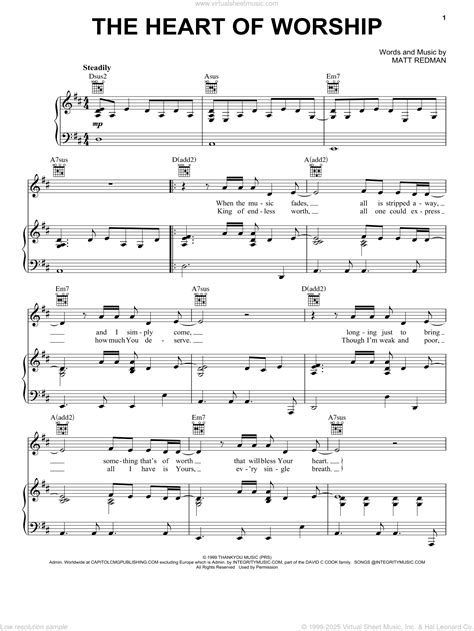 Guitar Chords For Heart Of Worship