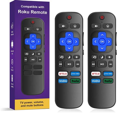 Amazon.com: Universal Remote for Roku TV (2-Pack) - Replacement for TCL ...