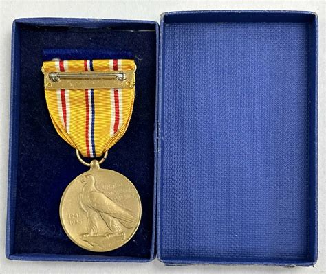 WW2 US Navy USMC Asiatic Pacific Campaign Medal - New in Box - Enemy ...