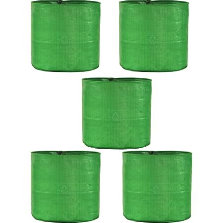 YUVAGREEN Terrace Gardening Leafy Vegetable Green Grow Bag (12" X 15 ...