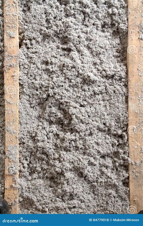 Eco-friendly Cellulose Insulation Made from Recycled Paper Stock Photo ...