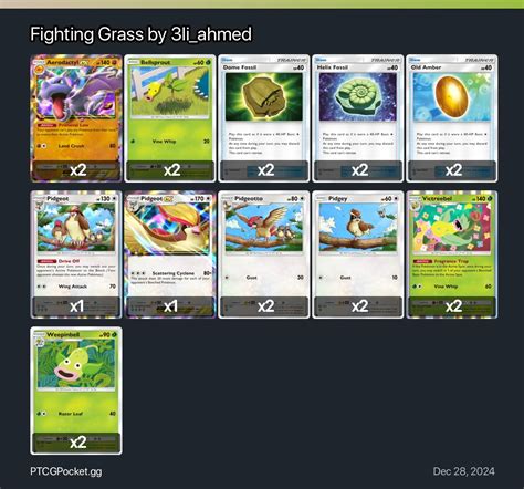 Fighting Grass by 3li_ahmed - Pokémon TCG Pocket