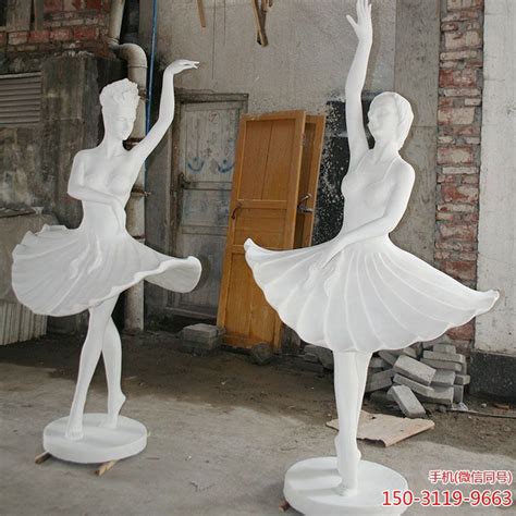 玻璃钢芭蕾女孩形体雕塑_厂家图片价格-玉海雕塑