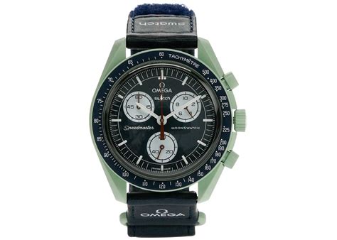 Swatch x Omega Bioceramic Moonswatch Mission to Earth