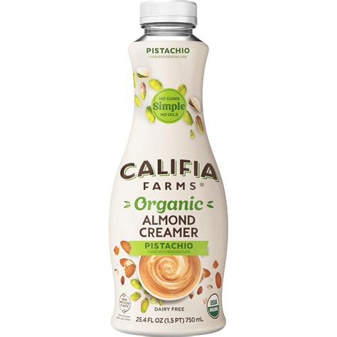 Amazon.com: Califia Farms - Organic Pistachio Almond Milk Coffee ...