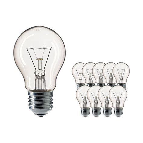 Standard Incandescent Bulb Clear E27 100W 230V| Any-lamp