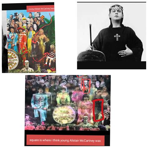 Sgt. Pepper Album: Elvis and H! tl#r removed. Who I always thought was ...