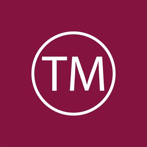 TM Trademark Sign Icon Design Free Vector Download
