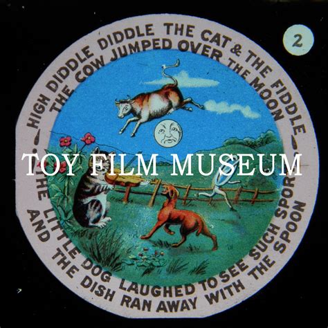 High Diddle Diddle the Cat & the Fiddle｜ガラス種板｜展示物｜おもちゃ映画ミュージアム