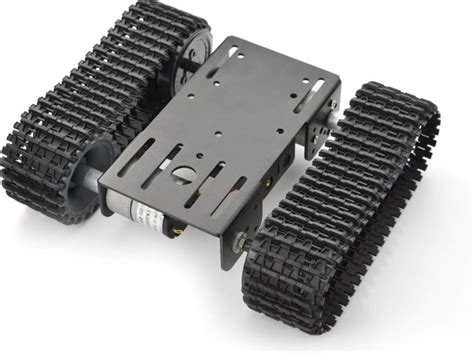 DF Robot Black Gladiator - Tracked Robot Chassis : Amazon.in ...