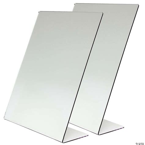 Creativity Street One-Sided Self-Portrait Mirror, 8-1/2" x 11", Pack of ...