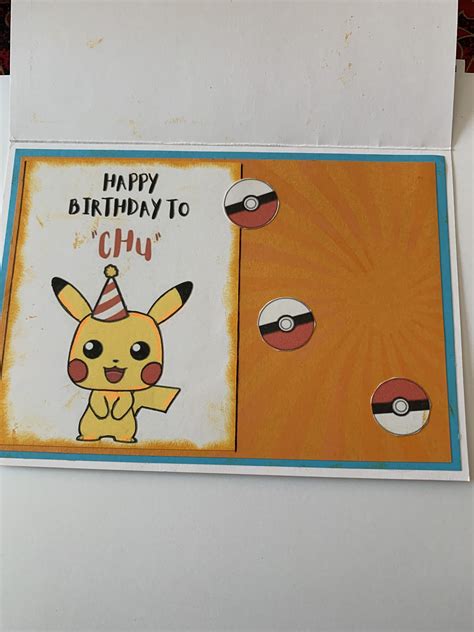 Pikachu Birthday Card | Novelty Cards for All Occasions