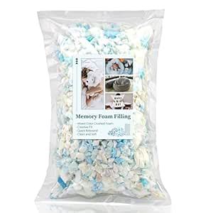 Shredded Memory Foam Filling for Bean Bag Chair Refill Pillow Stuffing ...