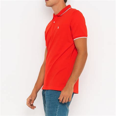Jason Short Sleeve Polo Shirt // Red (S) - Giorgio di Mare // Burak ...