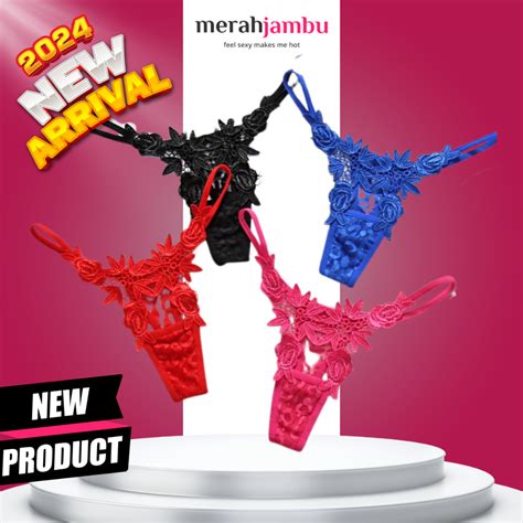 Mj Women's G-String Sexy Underwear Open Crotch Fuschia Import 1079 ...