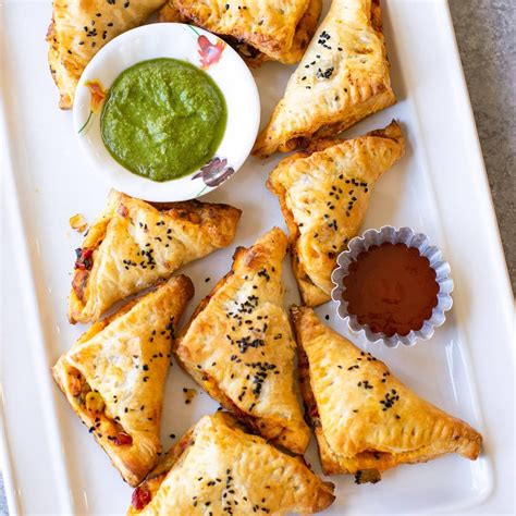 egg puff pastry indian