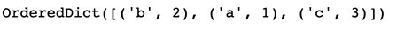 Image result for OrderedDict in Python Collections Module