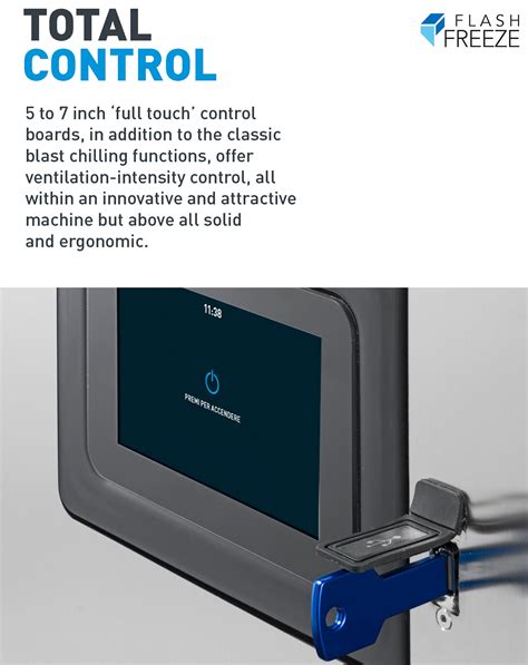 Flash Freeze Exclusive Line : A Blast Freezer and Blast Chiller in One ...