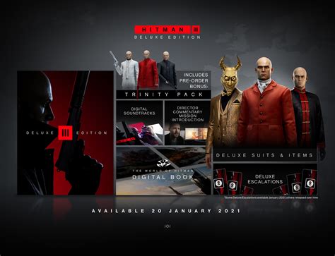 《杀手3》将于2021年1月20日发售 豪华版收录内容公开- DoNews游戏