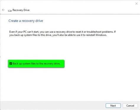 Image result for Creating a USB Recovery Drive