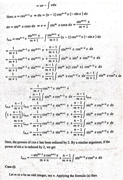 Net Change Theorem: Integration by parts - Method of integration