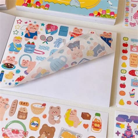 Cute Kawaii Sticker Notebook – Crazily Kawaii
