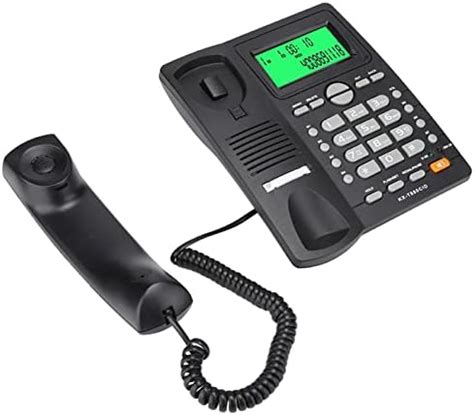 Corded Telephone Corded Landline Phone Multifunction Desk Phone Support ...