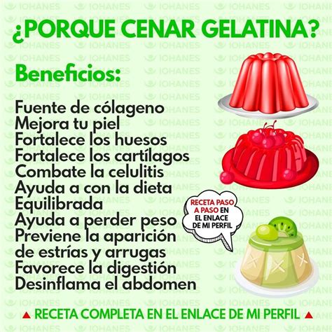Gelatina 11 propiedades y beneficios que son increÍbles – Artofit