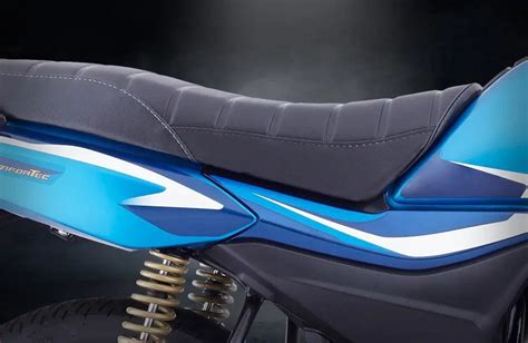 Long & plush seat. Bajaj Platina 110 Electric Start Disc Motorcycle ...