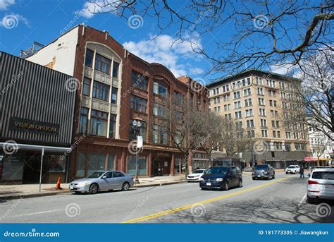 Historic Commercial Buildings in Lawrence, Massachusetts, USA Editorial ...