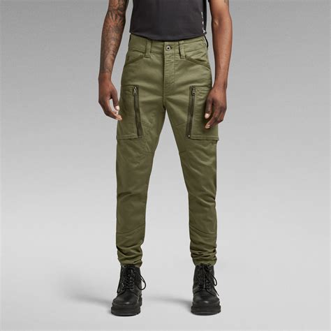 Zip Pocket 3D Skinny Cargo Pants | Green | G-Star RAW®