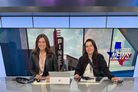 German journalists Clara Pfeffer and Aline Abboud visit East Texas