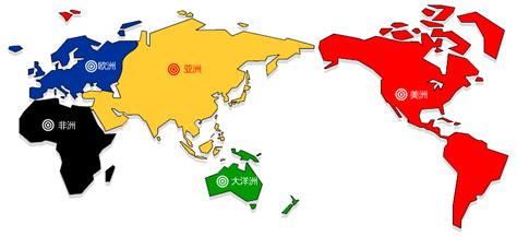 世界各大洲地图 的图像结果