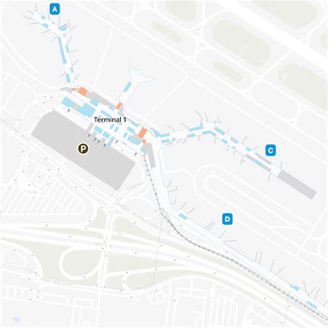 Lambert St Louis Airport Map | STL Terminal Guide