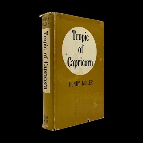 Tropic of Capricorn | Henry Miller | First Edition Thus