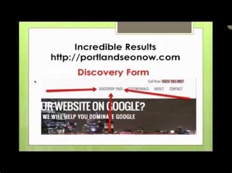 Portland SEO Expert - PDX SEO (503) 694-3089 - YouTube