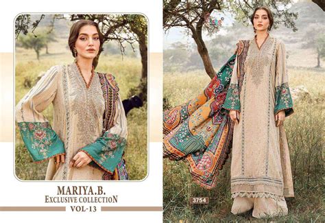 Shree Fabs Maria B Exclusive Collection Vol 13 Dress Material