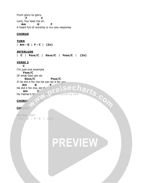O Praise The Lord Chords PDF (North Point Worship) - PraiseCharts