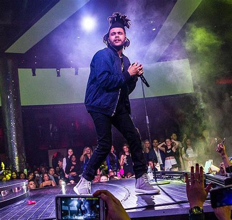 The Weeknd Performs Live Concert at Drai's Nightclub