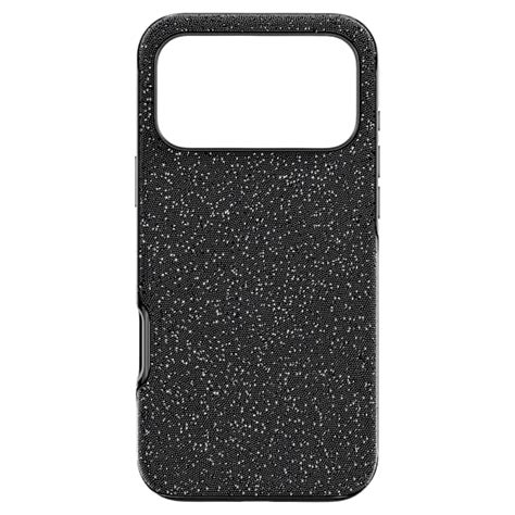 High smartphone case, iPhone® 17 Pro Max, Black | Swarovski