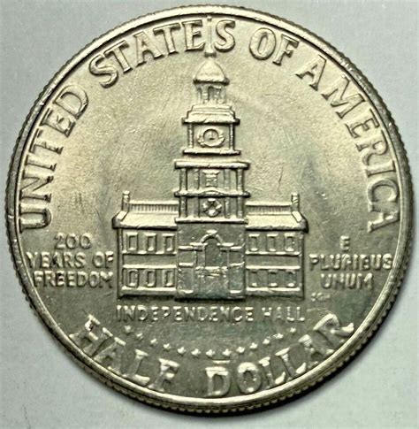 1776-1976 P Kennedy Bicentennial Half Dollar 50 Cent Coin FREE SHIPPING ...
