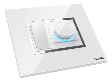 Cona 1 Module Modular Plate, Snow White - Pack of 10 Pieces : Amazon.in ...