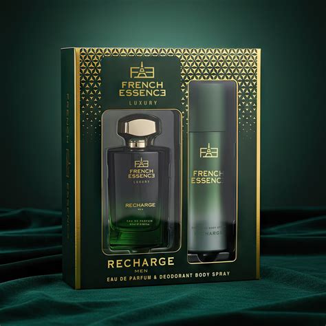 Recharge Men Perfume & Deo Combo Set | French Essence