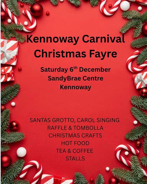 Kennoway Carnivals Christmas Fayre ??, Sandybrae Community Centre ...