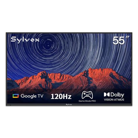 Sylvox Outdoor Tv 55 Inch 120hz 4k Smart Tvs Weatherproof | Desertcart ...