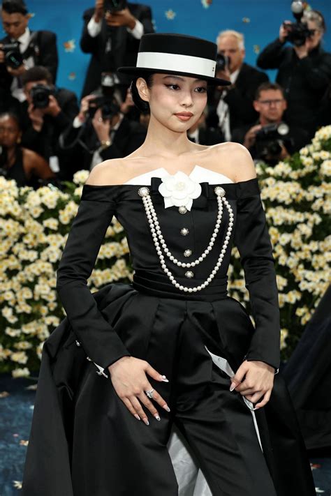 JENNIE at 2025 Met Gala Celebrating Superfine: Tailoring Black Style in ...